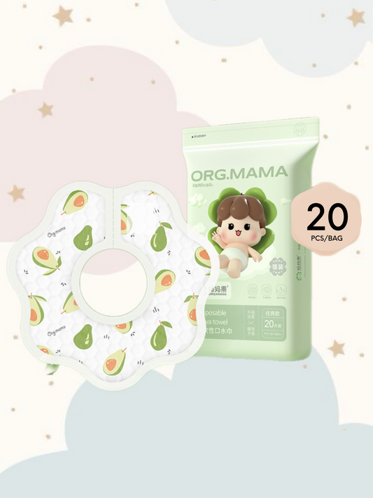 Disposable Bib - Avocado