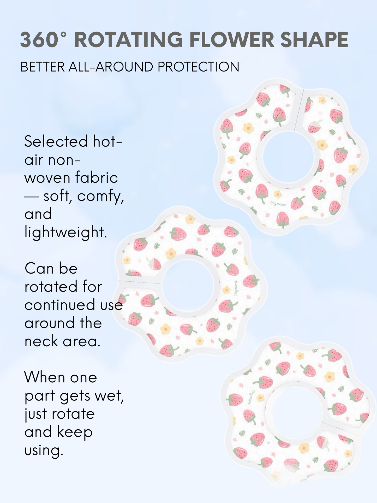 Disposable Bib - Avocado