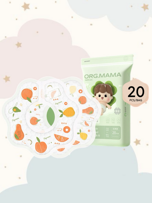 Disposable Bib - Orange