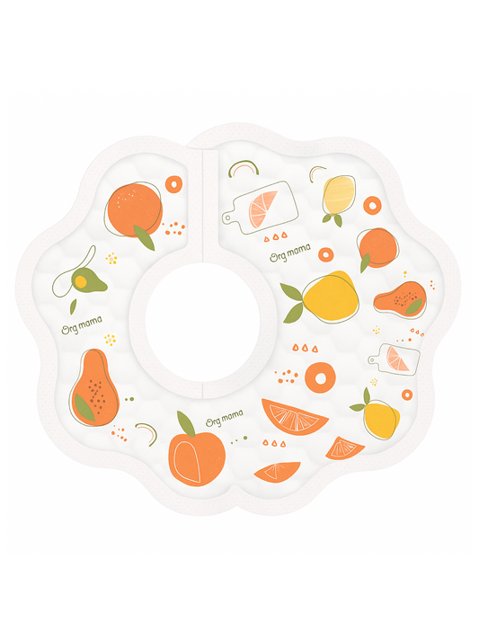 Disposable Bib - Orange