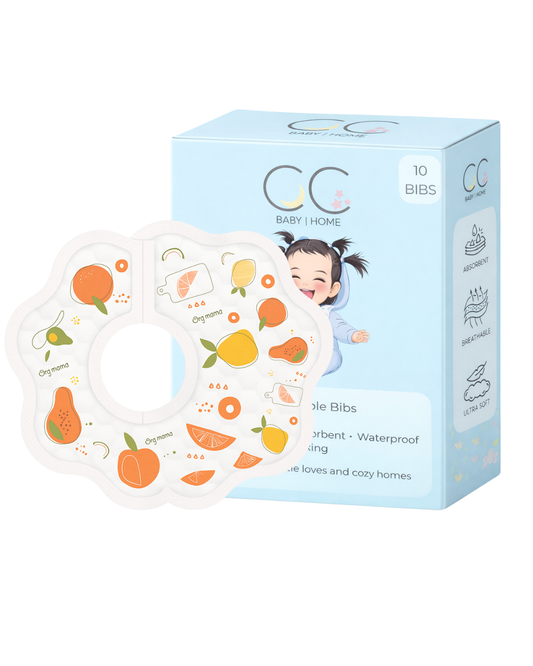 Disposable Bib - Orange