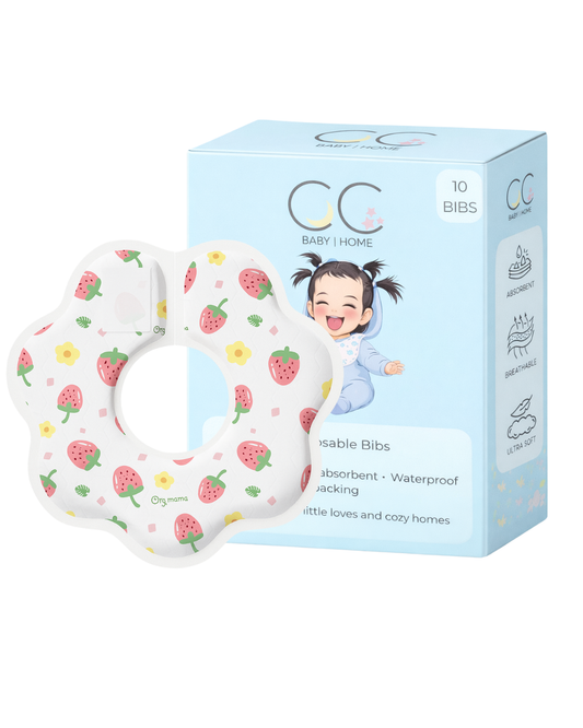 Disposable Bib - Strawberry