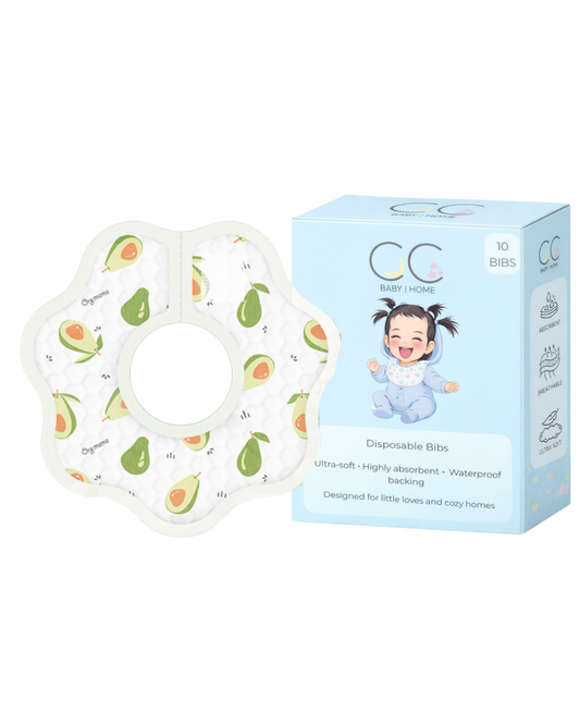 Disposable Bib - Avocado